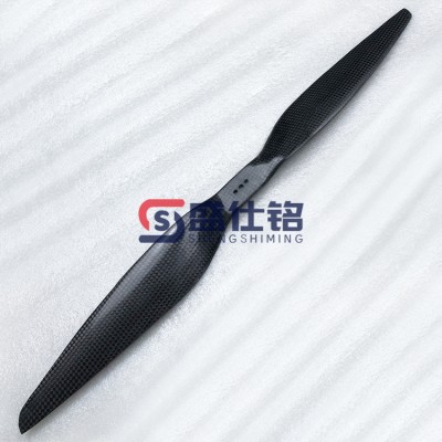 工业无人机碳纤维桨叶 精密动平衡检测 抗疲劳碳纤维螺旋桨