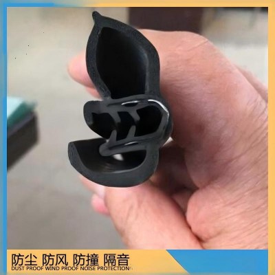 房车导水胶条J型自粘式抗撕拉无异味汽车车窗导水槽软质橡胶