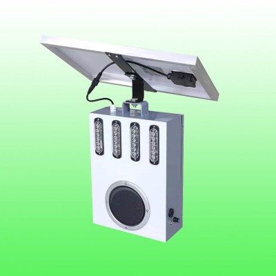 重庆太阳能语音提示器 工地安全声光报警器报价
