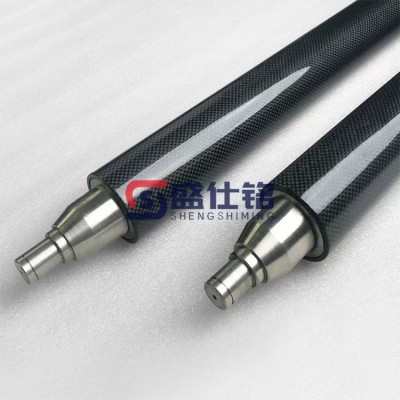 高精度光学碳纤维辊 偏光片拉伸 / 涂布 / 复合产线辊